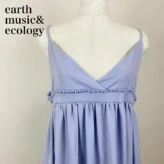 美品 earth music& ecology キャミ ワンピース 0633B