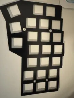 corne v4 cherry chocolate共通　FR4 トッププレート