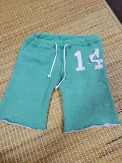 デニムダンガリー 130 スウェットパンツ ハーフ