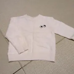 ユニクロ ANYA HINDMARCH ホワイトセーター 120