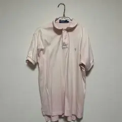Polo by Ralph Lauren ピンク ポロシャツ Lサイズ