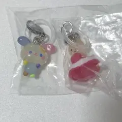 サンリオ ゆるっとめじるしアクセサリー ウサハナ マロンクリーム 2点セット