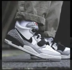 Nike Jordan レガシー312 26cm箱付きホワイト/グレー/ブラック