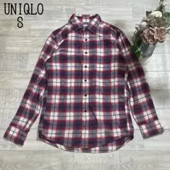 【ユニクロ UNIQLO】メンズ　チェック柄ネルシャツ