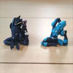 仮面ライダー電王 イマジンヨガ ウラタロス リュウタロス ガチャガチャカプセル
