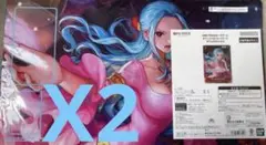 ワンピースカードゲーム オフィシャルプレイマット ネフェルタリ・ビビ 2個セット