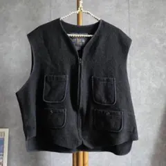 00s ウールリッチ　woolrich ベスト　ハンティング　シンチバックのサムネイル