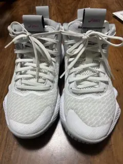 ASICS バスケットボールシューズ ホワイト