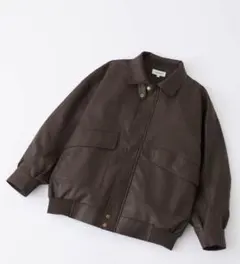 MONO-MART LADY'S ヴィンテージライク　オーバーサイズブルゾン