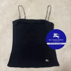 y2k 00s BURBERRY BLUELABELノバチェックキャミソール M