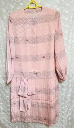 [新品]ピンク ドット柄 ワンピーススーツ