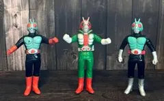 仮面ライダー 硬質ミニソフビ JAPAN 3体セット