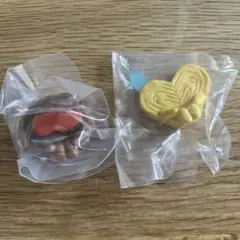 まちぼうけ　お弁当の場合その4 ハンバーグ　ハートの卵焼き