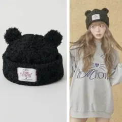 Darich ダーリッチ テディベアハット アイボリー 耳付きニット帽 Darich ダーリッチ テディベアハット IVO アイボリー - メルカリ