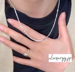 ネックレス ダイヤモンドカットチェーン サージカルステンレス 高品質 正規 高級