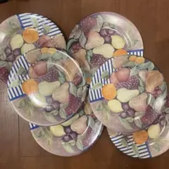 【北海道から発送】フランス製　ジアン★モワソン★プレート　2枚 北海道から発送】フランス製 ジアン☆モワソン☆プレート 2枚