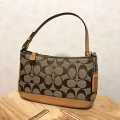 coach コーチ　本革　ミニサイズ　ハンドバッグ