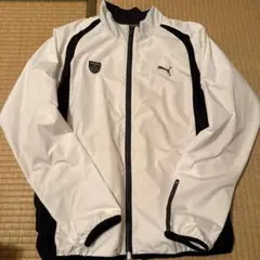 PUMA プーマゴルフ　ナイロンジャケット　ウィンドブレーカー　L ホワイト