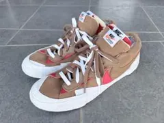【処分】nike×sacai blazer 28.5cm british tan