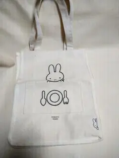 ミッフィー トートバッグ キャンバス　か961