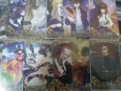FGOAC arcade アーケード fatal フェイタル 8枚セット FGOアーケード FateGrand Order FGOAC 星5 酒呑童子 初期再臨