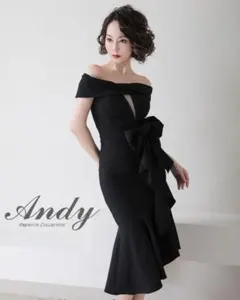 【ANDY Fashion Press】　ブラック　M キャバドレス