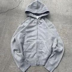POLO Ralph Lauren Grey ZIP HOODIE Y2K