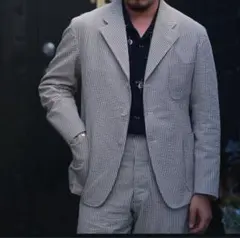 ブッチャープロダクツ ATLAST&CO シアサッカーシャツ アットラスト 半袖 atlast アットラスト Butcher Products⁄シアサッカーシャツ