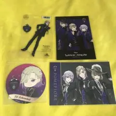 ツイステッドワンダーランド　ポムフィオーレ　ヴィル　ポストカード　ステッカー