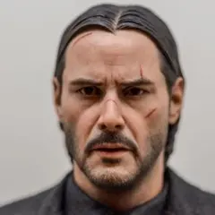 ホットトイズ系 ウォーキング・デッド リック 1/6カスタム植毛ヘッド