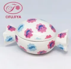 【新品タオル付！】不二家 ミルキー ビッグキャンディ 陶器 小物入れ ペコちゃんのサムネイル