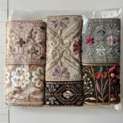 V-9 インド刺繍リボン　アソート　詰め合わせ　大容量　パック　セット
