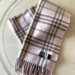 BURBERRY カシミヤ マフラー チェック柄