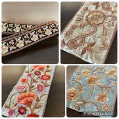 インド刺繍リボン⭐︎カット済み