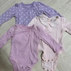 Baby GAP ベビーギャップ　長袖ロンパース 3点セット