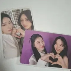 itzy リュジン トレカ ユニット FC ユナ リア チェリョン - メルカリ