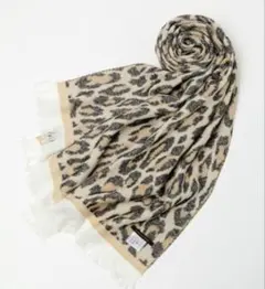 試着のみ⭐︎バンヤードストーム ストール レオパード