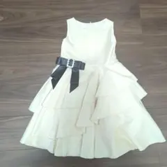 アイボリーフリルドレス 100cm~
