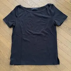 BLISS POINTブラック 半袖 Tシャツ サイドスリット