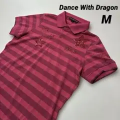 【美品】Dance With Dragon レディース ゴルフ ポロシャツ M