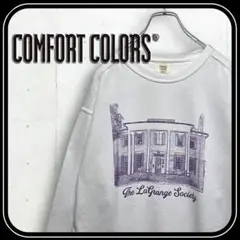 COMFORT COLORS ヴィンテージ スウェット ホワイト白のサムネイル