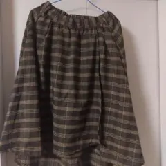 チェック柄 フレアスカート Mサイズ