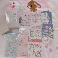 ❤︎おまとめ売り❤︎ シュガーバニーズ♡ シール♡ シール帳♡ メリング♡ スピンズ