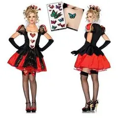 不思議の国のアリス Alice in Wonderland ハートの女王様衣装セ