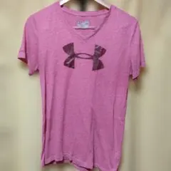 Under Armour Vネック Tシャツ ピンクのサムネイル
