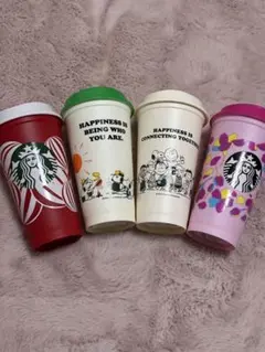 スターバックス リユーザブルカップタンブラー 4個セット