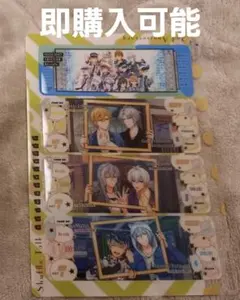 アイナナ　アイドリッシュセブン　クリアビジュアルブックマーカーコレクション