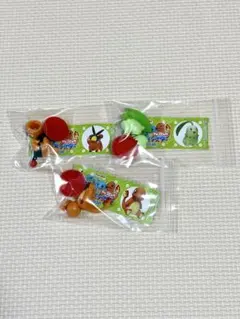 ポケモン チョコエッグ 旅立ちの3匹（ヒトカゲ、チコリータ、ポカブ)