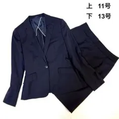 n-line Precious スカートスーツ ネイビー 11/13 ウール混