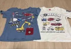 TOMICA Tシャツ2枚SET(110cm)のサムネイル